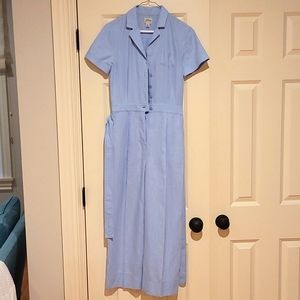 Jcrew linen and belted size 00 jumpsuit!